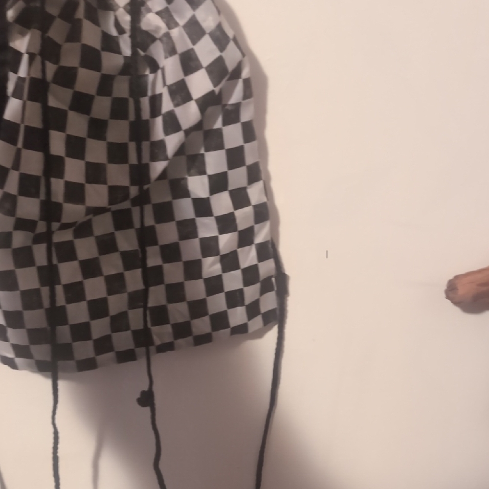 Vans Checkerboard Drawstring Bag - Picture 4 of 4